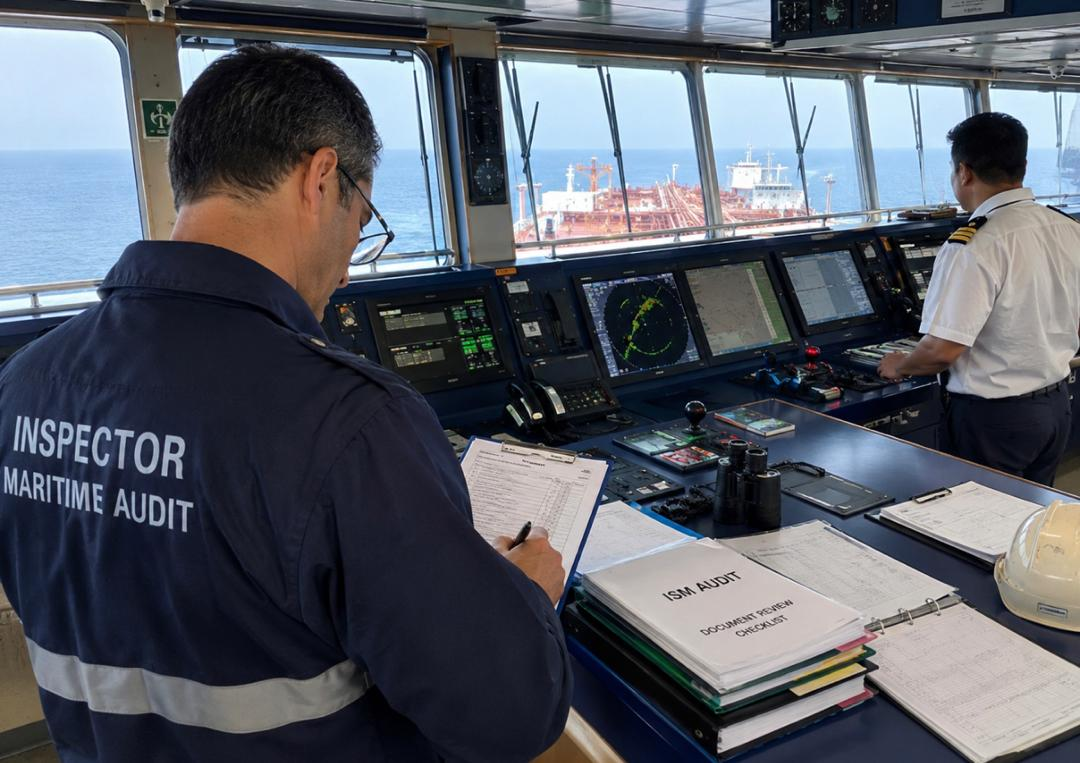 Maritime audits and compliance inspections